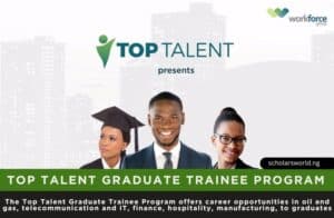 Top Talent Graduate Trainee Programme
