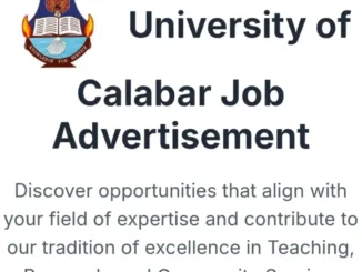 University of Calabar Recruitment
