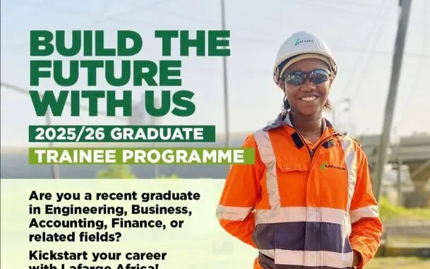 Lafarge Africa Plc Graduate Trainee Programme