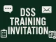 DSS Training Invitation