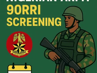 Nigerian Army 90RRI Screening